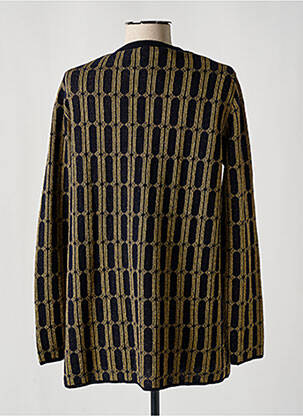 Pull coupe droite manches longues bleu SIYU femme