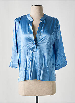 Blouse bleu SHIRT C-ZERO pour femme
