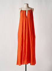 Robe longue orange POMANDERE pour femme seconde vue