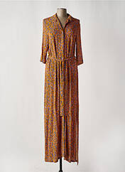 Robe longue orange SIYU pour femme seconde vue