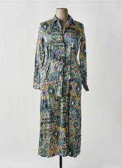 Robe longue vert CALIBAN pour femme seconde vue