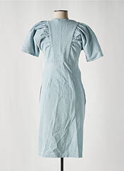 Robe mi-longue bleu MASSCOB pour femme seconde vue