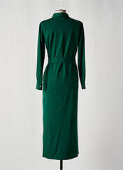 Robe mi-longue vert CALIBAN pour femme seconde vue