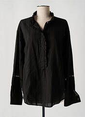 Tunique manches longues noir POMANDERE pour femme seconde vue