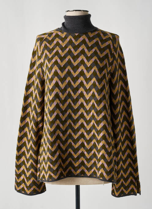 Pull col roulé or SIYU pour femme