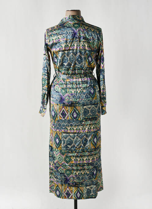 Robe longue vert CALIBAN pour femme