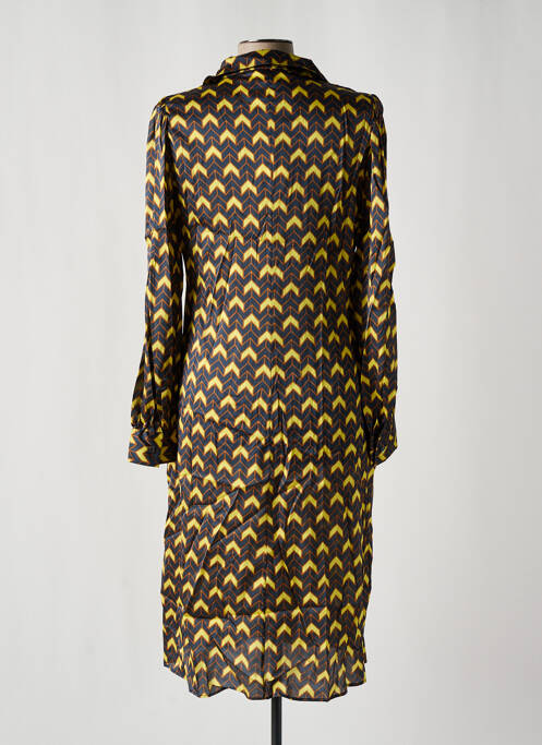 Robe mi-longue jaune LE SARTE PETTEGOLE pour femme