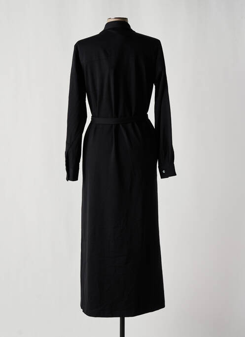 Robe mi-longue noir CALIBAN pour femme