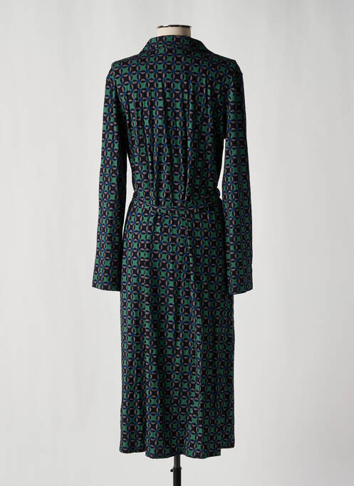 Robe mi-longue vert SIYU pour femme