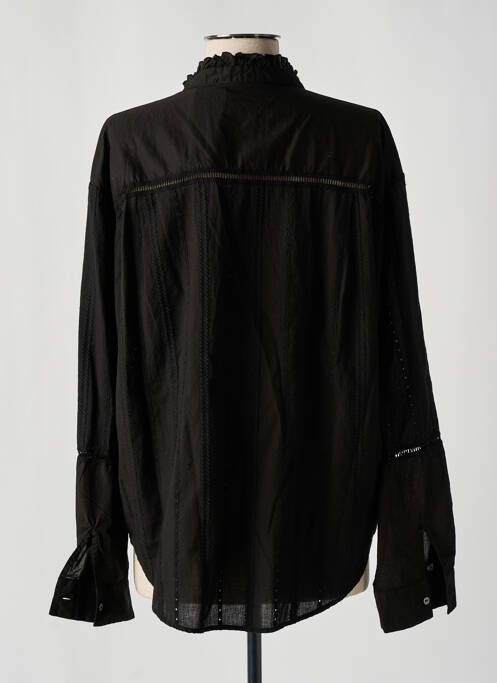 Tunique manches longues noir POMANDERE pour femme