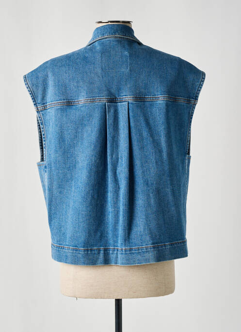 Veste casual bleu POMANDERE pour femme