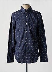 Chemise manches longues bleu GUESS pour homme seconde vue