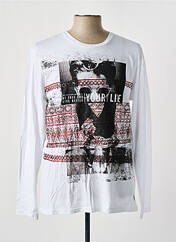 T-shirt blanc GAUDI pour homme seconde vue