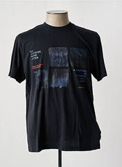 T-shirt noir STREET ONE pour homme seconde vue