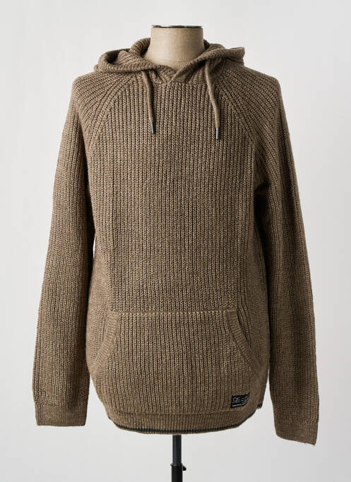 Pull marron Q/S DESIGNED BY pour homme