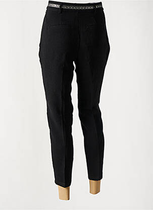 Pantalon 7/8 taille haute taille haute noir KAPORAL femme