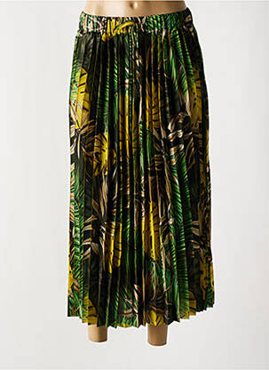 Jupe longue taille haute vert GUESS femme