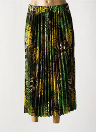 Jupe longue taille haute vert GUESS femme