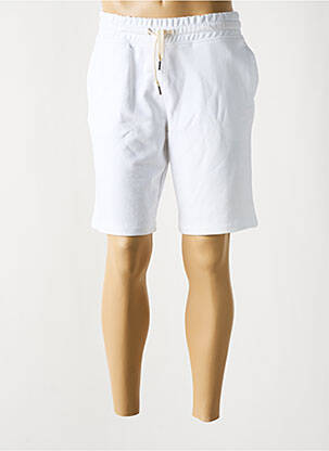 Bermuda taille élastique taille normale blanc GUESS homme