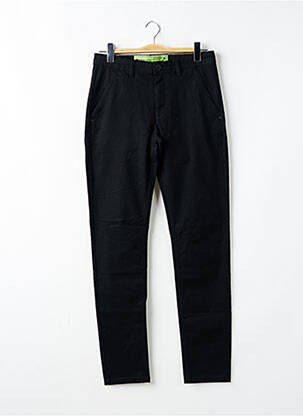 Pantalon chino noir STREET ONE pour homme