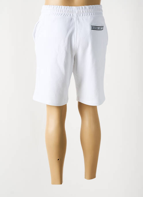 Bermuda blanc GUESS pour homme