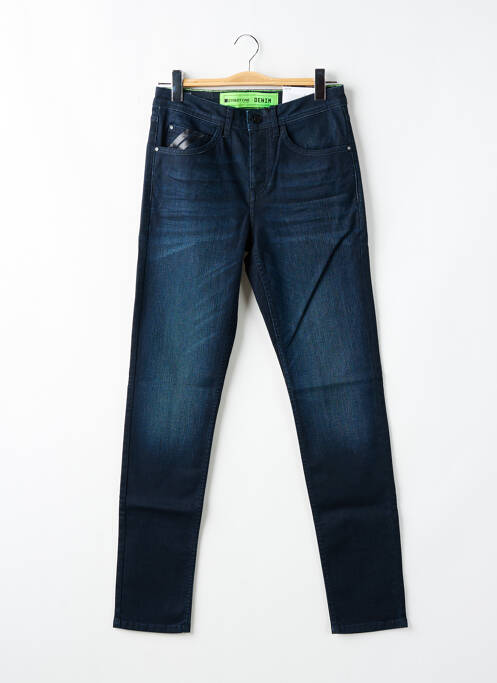 Jeans coupe slim bleu STREET ONE pour homme