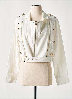 Veste casual poches blanc ZOE ZONE OF EMBROIDERED femme
