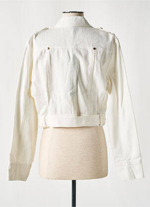 Veste casual poches blanc ZOE ZONE OF EMBROIDERED femme