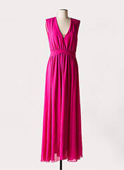 Robe longue rose MORGAN pour femme seconde vue