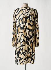 Robe mi-longue beige GEISHA pour femme seconde vue