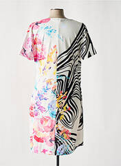 Robe mi-longue blanc MISSY pour femme seconde vue
