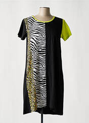 Robe mi-longue noir Z.O.E (ZONE OF EMBROIDERED) pour femme seconde vue