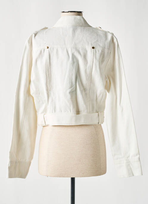 Veste casual poches blanc ZOE ZONE OF EMBROIDERED femme