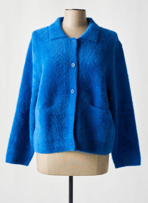 Gilet manches longues bleu STREET ONE pour femme