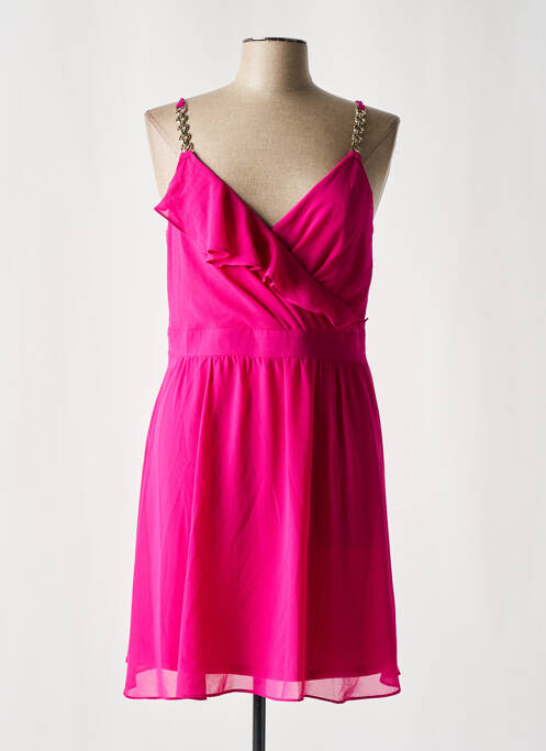Robe courte rose MORGAN pour femme