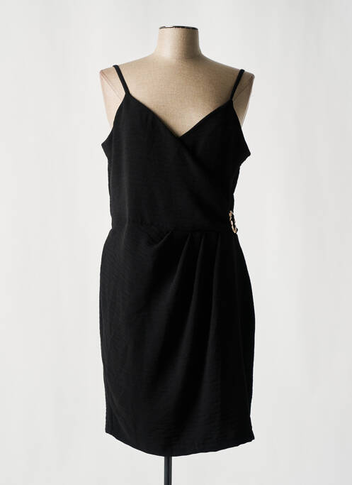 Robe mi-longue noir MORGAN pour femme
