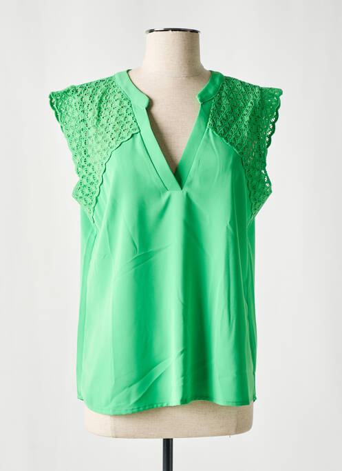 Top vert UNIKA pour femme
