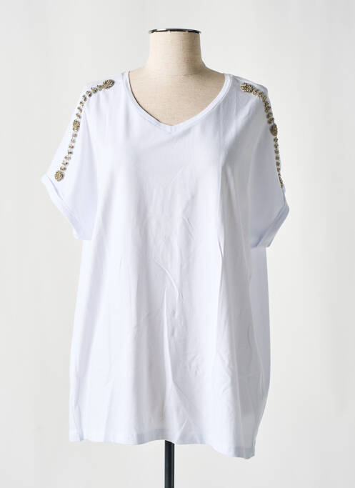 T-shirt blanc FRACOMINA pour femme