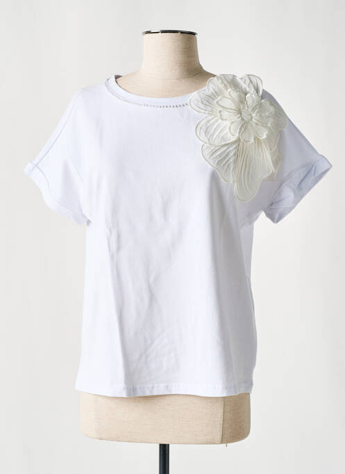 T-shirt blanc FRACOMINA pour femme