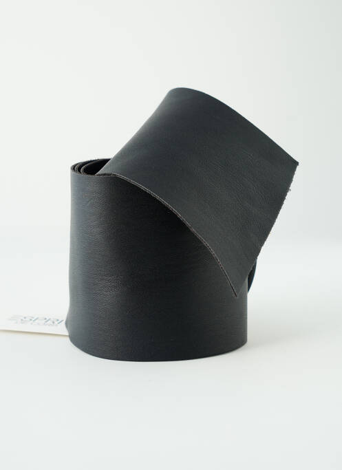 Ceinture effet matière satinée noir ESPRIT femme