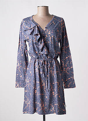 Chemise de nuit imprimé fleurs bleu ESKIMO femme