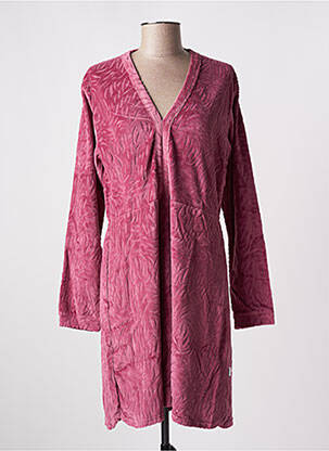 Chemise de nuit col v rose ESKIMO femme