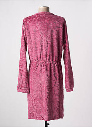 Chemise de nuit col v rose ESKIMO femme