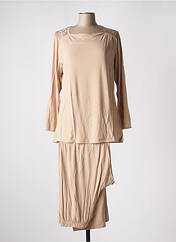 Pyjama beige NINA VON C pour femme seconde vue