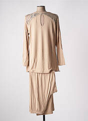 Pyjama beige NINA VON C pour femme seconde vue
