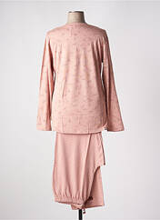Pyjama rose ESKIMO pour femme seconde vue