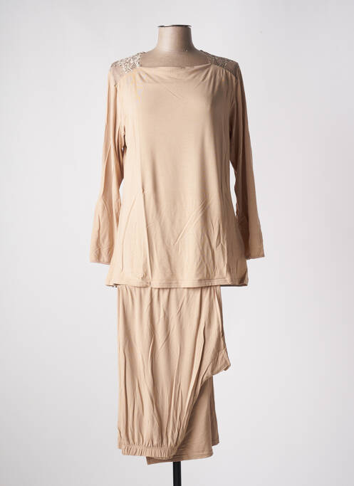 Pyjama beige NINA VON C pour femme