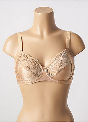 Soutien-gorge effet matière satinée haut soutien-gorge emboitant chair MY CHOICE femme