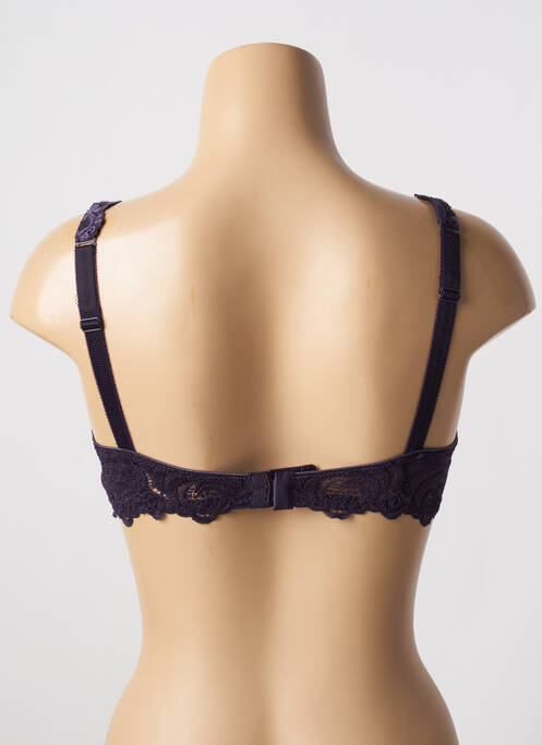 Soutien-gorge sans armature haut soutien-gorge emboitant violet fonce MY CHOICE femme