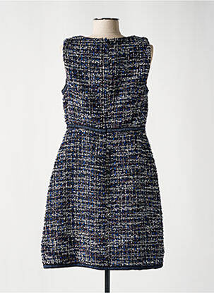 Robe mi-longue sans manche sans manche bleu MOLLY BRACKEN femme